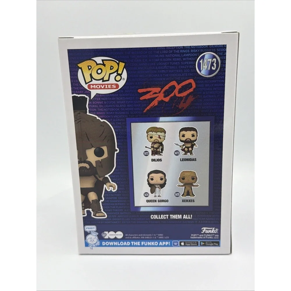 Funko Pop Leonidas Chase #1473 300 Vinyl Figure‎ w/ Protector